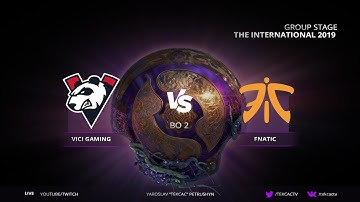 🔴 [TI9] VP vs Fnatic | EG vs NiP | Bo2 | The International 2019 LIVE