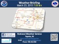 Kansas Winter Storm Weather Briefing Updated - March 23, 2013 7AM