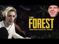 xQc Plays The Forest with Zoil!