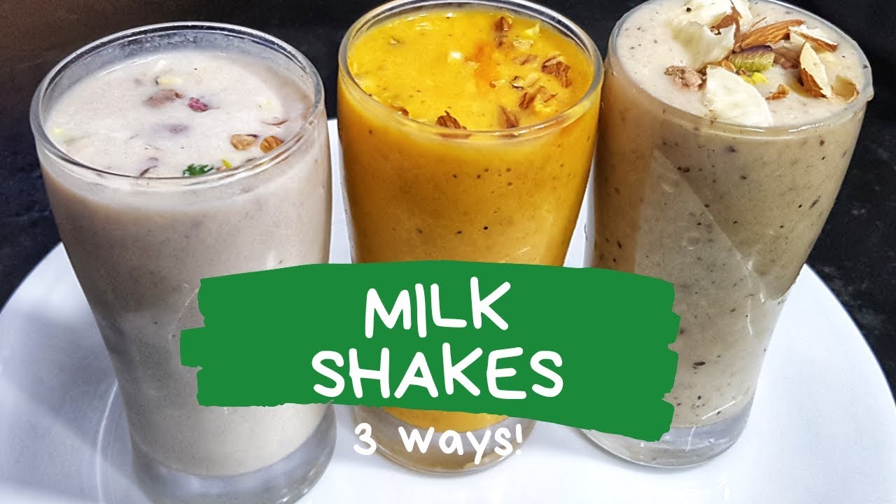 Chickoo banana date smoothie