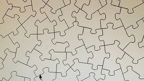 First Production on New Super Random Puzzle Shapes from JIGSCUT