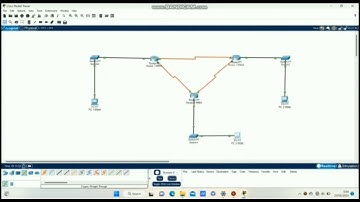 Konfigurasi routing OSPF SINGLE AREA ( 3 router, 3 switch, dan 3 PC )