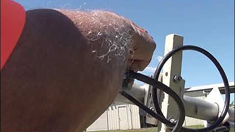 VK3AQZ 144 MHz 4 element Quad demo