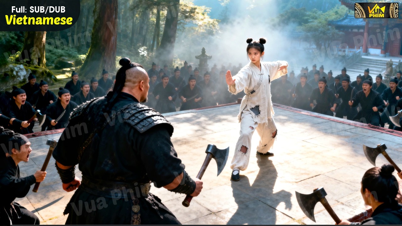 Bé Gái Mặt Sẹo Học Thái Cực Quyền Bị Coi Thường, Nào Ngờ Chỉ Dùng 1 Tay Đánh Bại Đám Võ Sư Giang Hồ