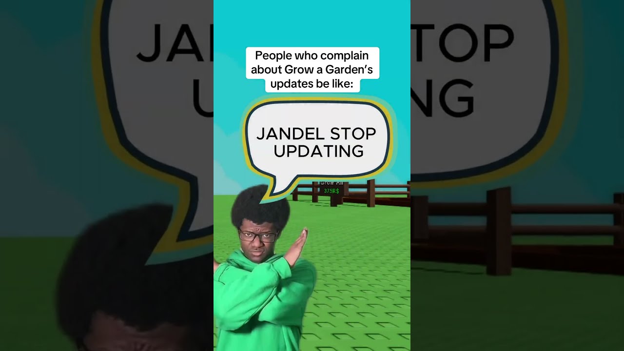 People Who Complain About Grow A Garden S Updates Be Like 