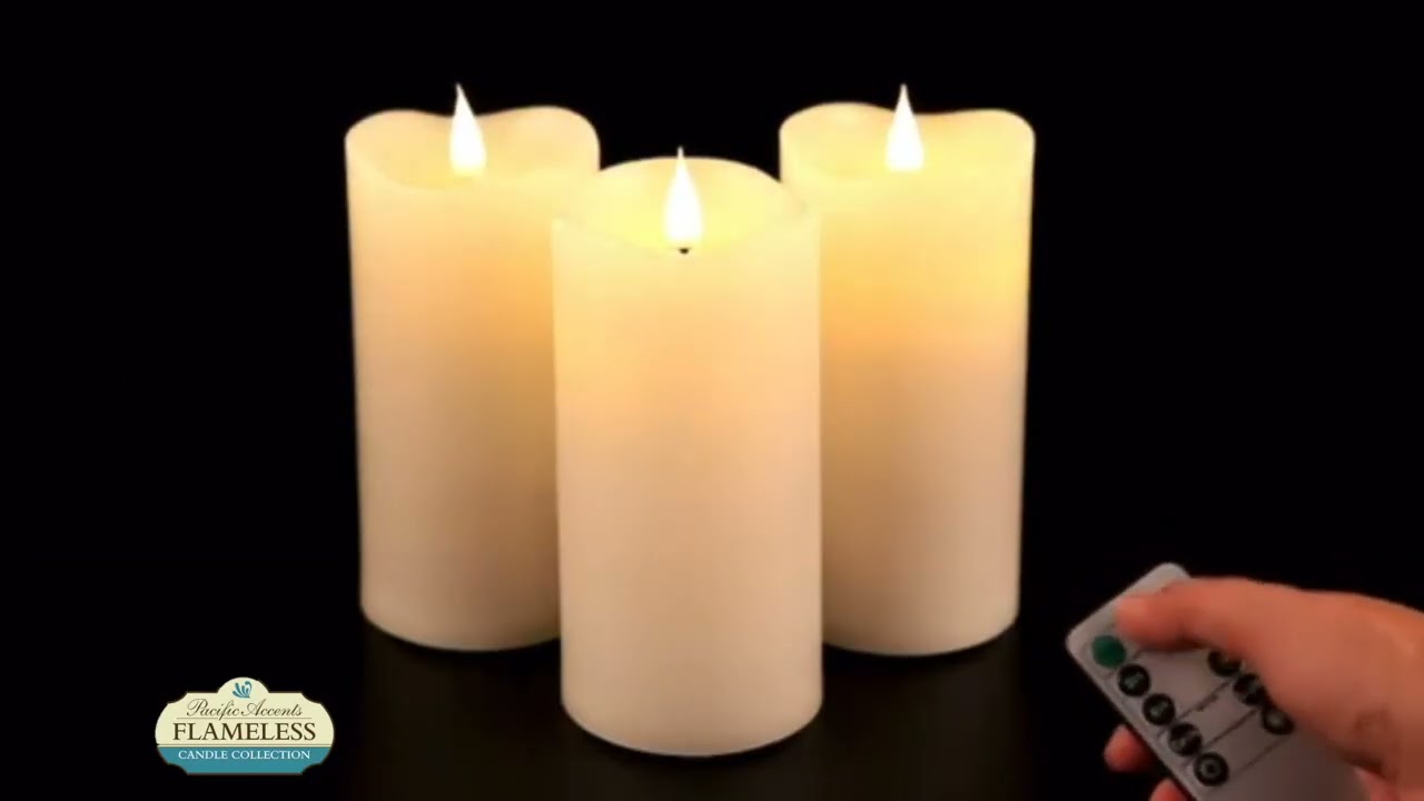 Pacific Accents Rechargeable Candles by FLIPO