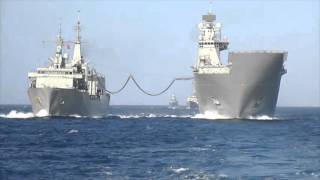 LHD Juan Carlos I, RAS with AOR Cantabria