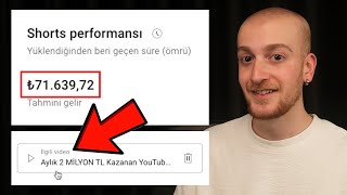 YouTube SHORTS ile YENİ Para Kazanma Yöntemi! 💰 - Ne Kadar Kazandırıyor?