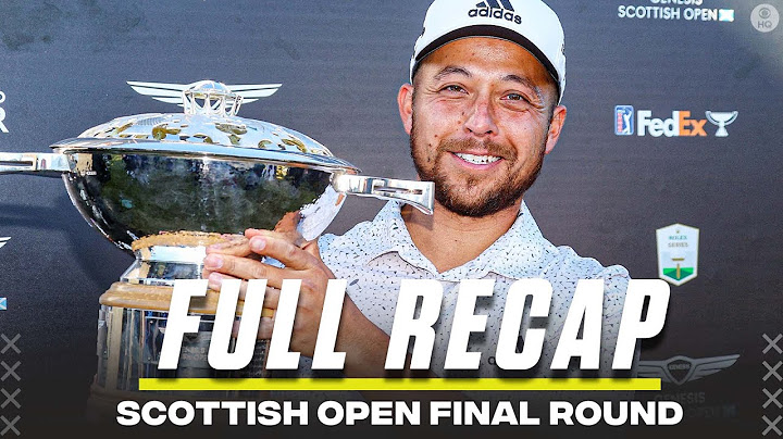 Xander Schauffele (-7) Wins 2022 Scottish Open I FULL HIGHLIGHTS + RECAP I CBS Sports HQ