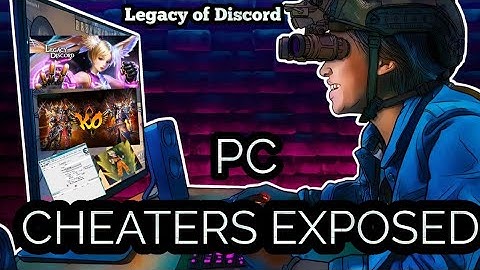 PC CHEATERS EXPOSED - LEGACY OF DISCORD - CHEAT ENGINE - HOTKEYS - 2020