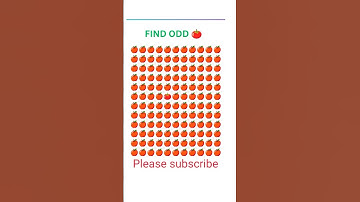 FIND OUT👁️ODD👁️#IQtest#Eyetest#Math#Gk #BrainExercise#Puzzle#yt #Quiz#Learn#Reels#View #Viral#Shorts