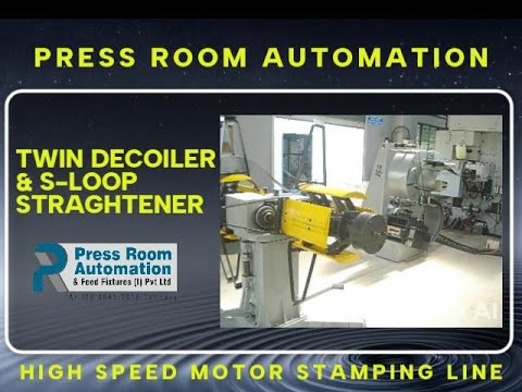High Speed Feeding Line for Electrical Motor Stamping