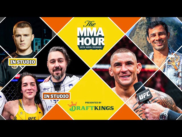 The MMA Hour: Poirier, Pantoja, plus Dan & Veronica Hardy, and Hughes all in studio | May 6, 2024 class=