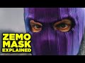 Falcon and Winter Soldier: Why Does Zemo Wear a Purple Mask? | Inside Marvel Q&A