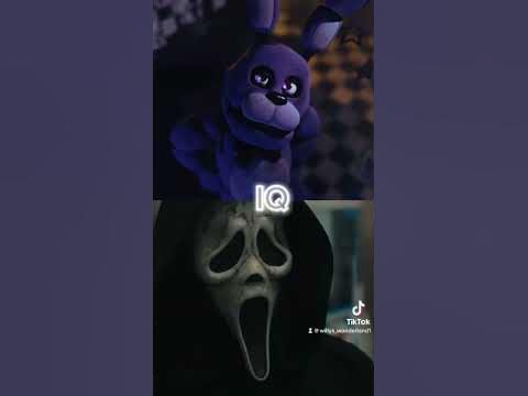 Bonnie (Game) Vs Ghostface (Scream) #fnaf #bonniethebunny #ghostface #