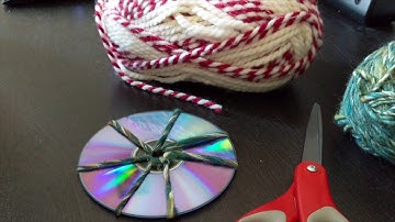 Make It: CD Weaving