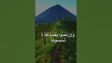 وأتاكم من كل ما سألتموه و ان تعدوا نعمه الله لا تحصوها بصوت الشيخ محمد صديق المنشاوى سورة إبراهيم