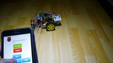 Control Carro desde raspberry y arduino WIFI