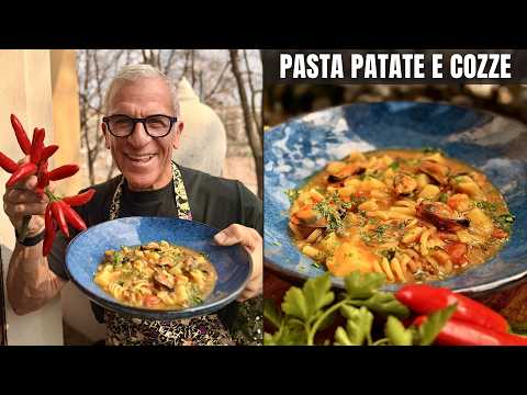 Pasta con Patate e Cozze con Pomodorini