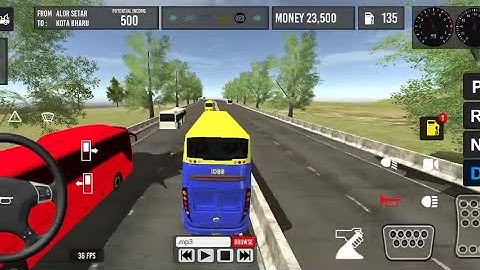 IBDB Bus simulator | Malaysia Bus simulator 3d studio Gameplay Android, iOS #bussimulator