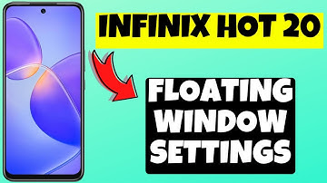 Infinix Hot 20 Floating Window Settings || Smart Sidebar || Smart Sidebar Settings