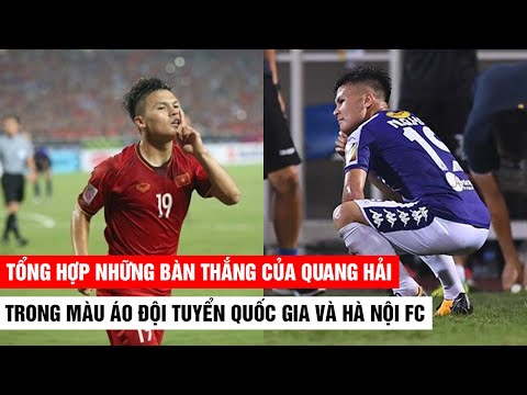 Cùng chiêm ngưỡng những bàn thắng của Quang Hải ở màu áo ĐTQG và Hà Nội 2018/19 | Khán Đài Online