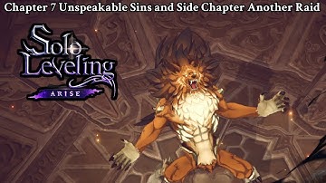 Solo Leveling Arise Chapter 7 Unspeakable Sins and Side Chapter Another Raid