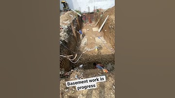 Basement work of house construction #home #shorts #design #homedecor #basement