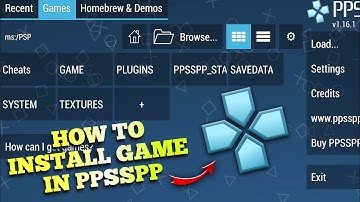 {BEGINNERS TUTORIAL}🔥How To Install Game In PPSSPP Emulator In Hindi | Badshah Gamer