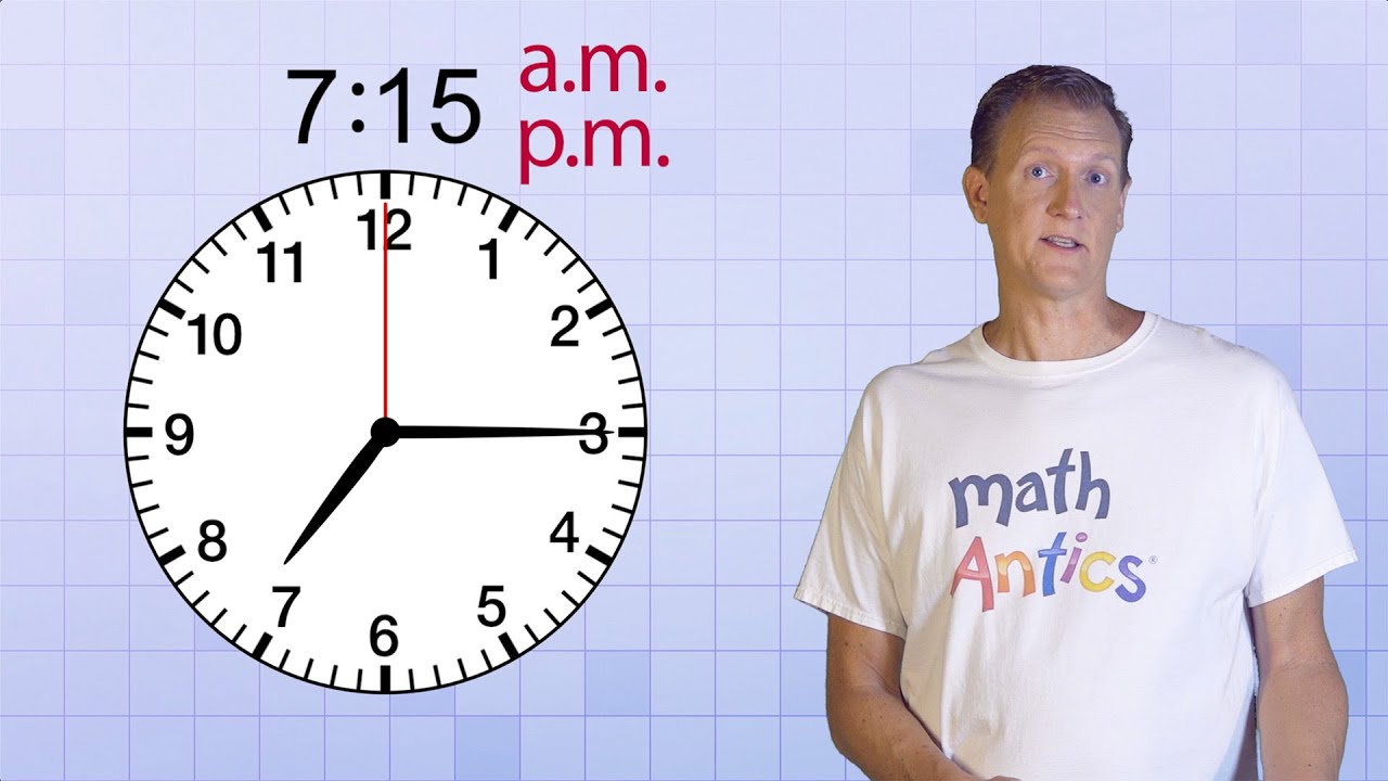 Math Antics - Telling Time - YouTube