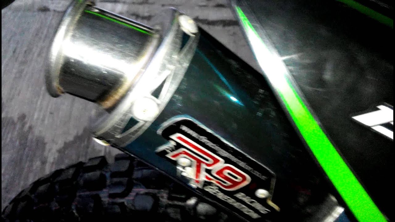 KLX 150L Dengan Knalpot R9 YouTube KLX 150L Dengan Knalpot R9 YouTube