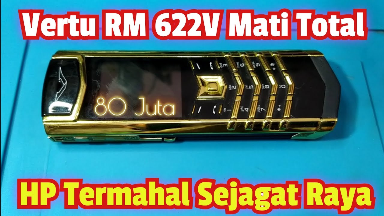 Servis HP Vertu Signature S Mati Total YouTube