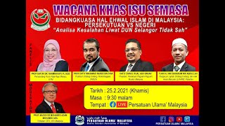 Live Wacana Khas Isu Semasa