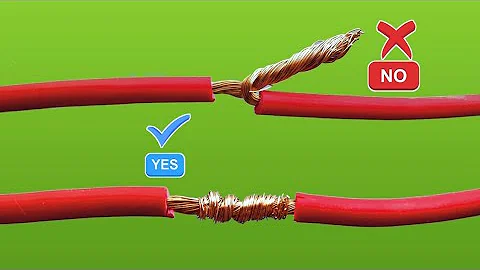 HOW TO TWIST ELECTRIC WIRE TOGETHER. Awesome Idea.