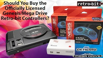 Should You Buy the Officially Licensed Sega 6 Button Controller for the Genesis & USB From Retro-bit