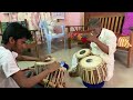 Tabla master thulasi dasan teaching a lesson to lydian nadhaswaram