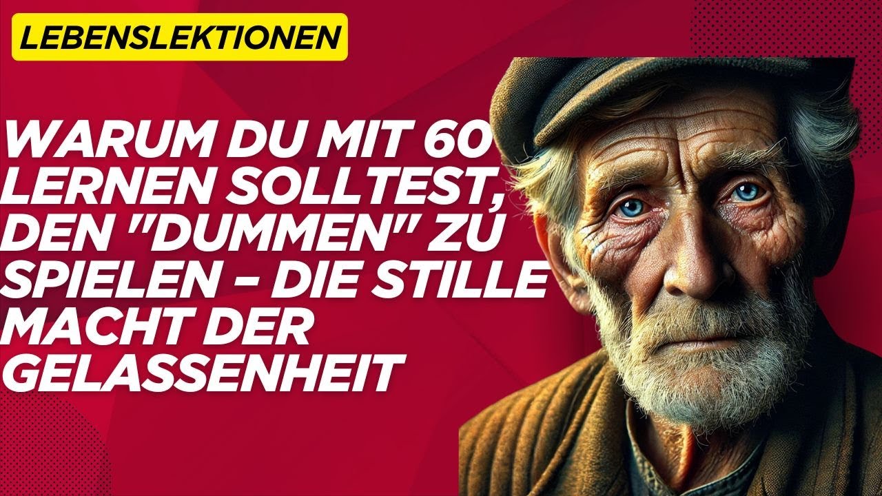 Dujmen Warum kluge Menschen mit 60 lernen, den „Dummen“ zu spielen - YouTube