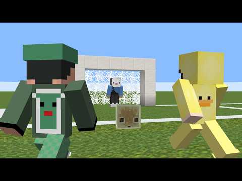 Koston ve Ekip Minecraft'ta Futbol Oynuyor
