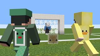 Koston Ve Ekip Minecraftta Futbol Oynuyor