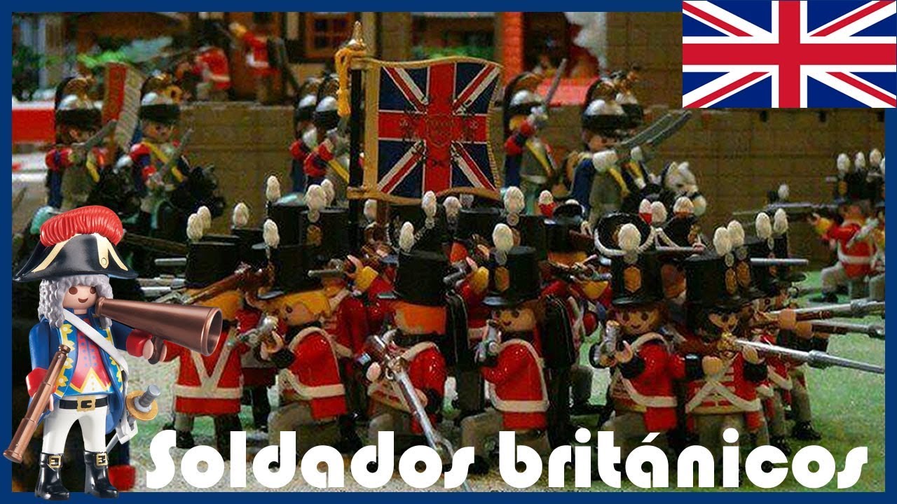 Soldados Playmobil Ingleses 🇬🇧 Playmobil Custom Britanicos Personalizados 🇬🇧 Videos Playmobil - YouTube