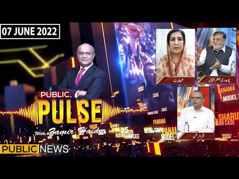 Public Pulse With Zamir Haider| Ch Jaffar Iqbal | Syeda Shehla Raza | Fakhar Ur Rehman |07 June 2022