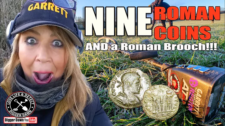 My BEST HUNT EVER!! 9 Roman Coins and a Roman Broo...