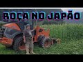 TRABALHANDO NA ROÇA NO JAPÃO COM TRATOR