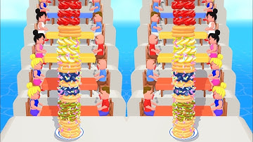 PANCAKE RUN 🥞🔥- All Levels Gameplay Android, iOS v.23