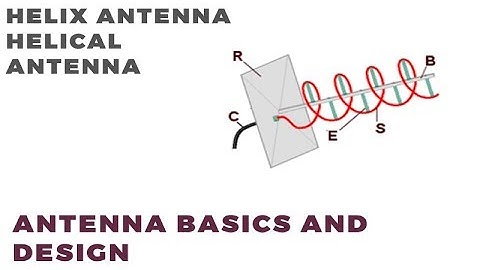 Helical Antenna | Helix | Travelling Wave Antenna | Design and Construction