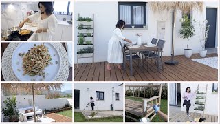 Aménagement & Décoration de ma Terrasse | DIY Jardinière aromatique verticale |+ Une recette YUMMY