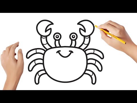 Vidéo: Comment Dessiner Un Crabe