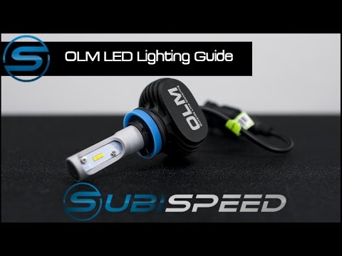 OLM LED Lighting Guide 2015+ WRX