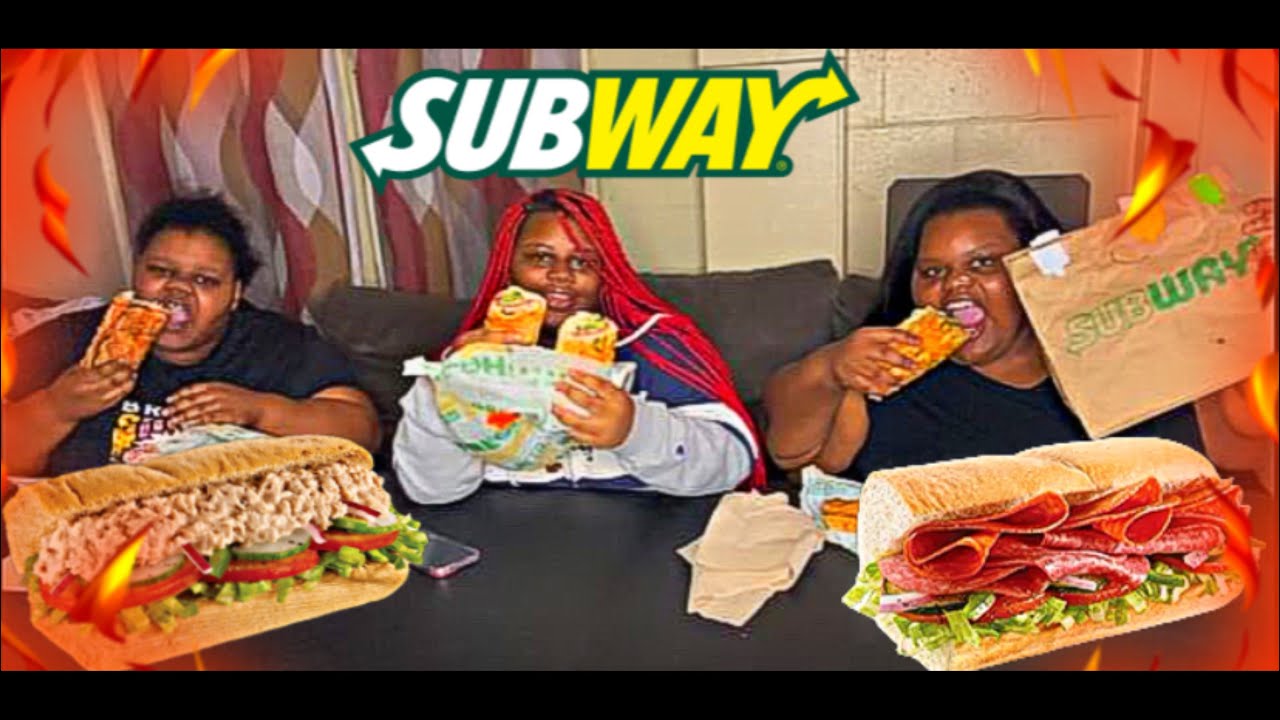 Subway Mukbang🥪