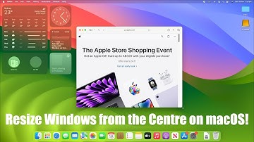 How to Resize a Window from the Centre on macOS
